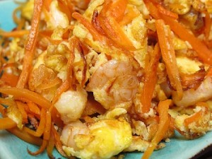 Carrots and Eggs Scramble